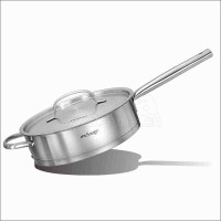 QANA 2020 EUROPE READY TO SHIP MARCH 2RD TO 31TH SINGLE  FRYPAN STAINLESS STEEL COOKWARE IN 24*7.5CM