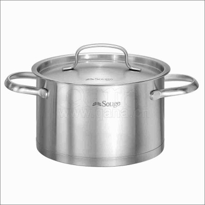 QANA 2020 EUROPE READY TO SHIP MARCH 2RD TO 31TH SINGLE POT STAINLESS STEEL COOKWARE IN 24*14CM