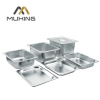 1/2 Large kitchenware stainless steel basin with various size